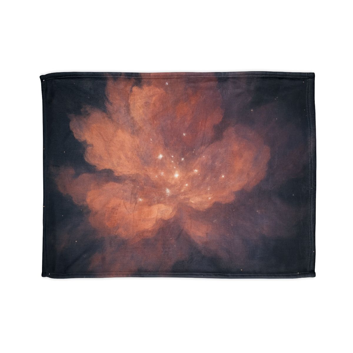 Celestial Dust Bloom decorative home blankets