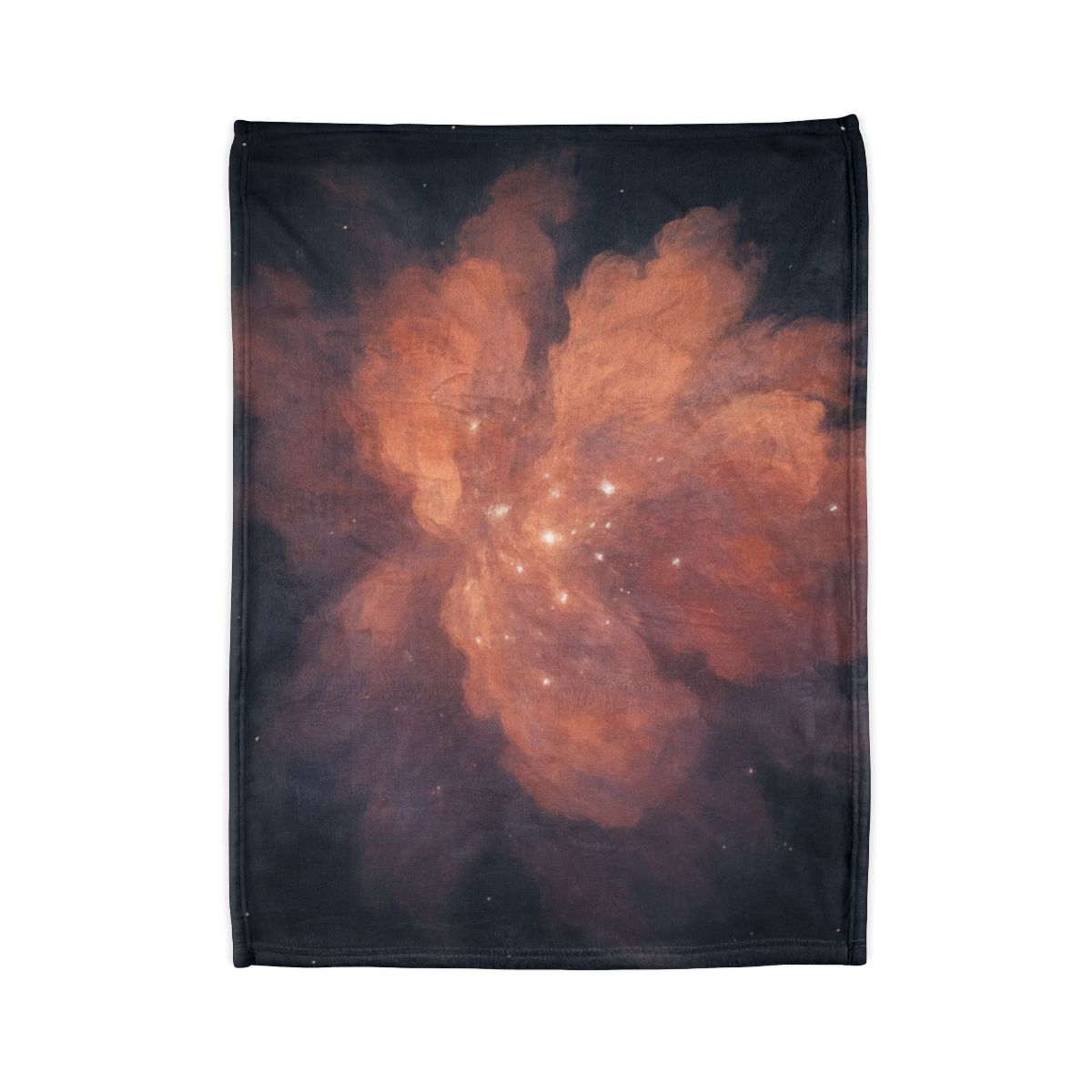 Celestial Dust Bloom decorative home blankets