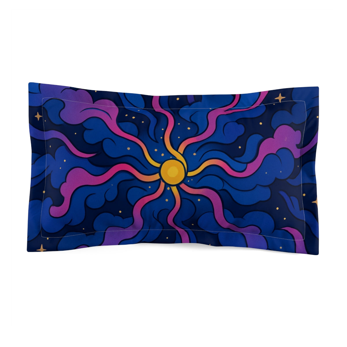 Celestial Fabric Weave Pillow