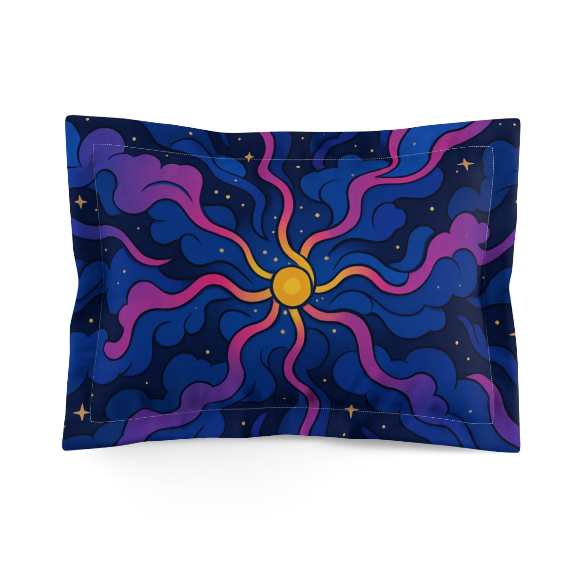 Celestial Fabric Weave Pillow
