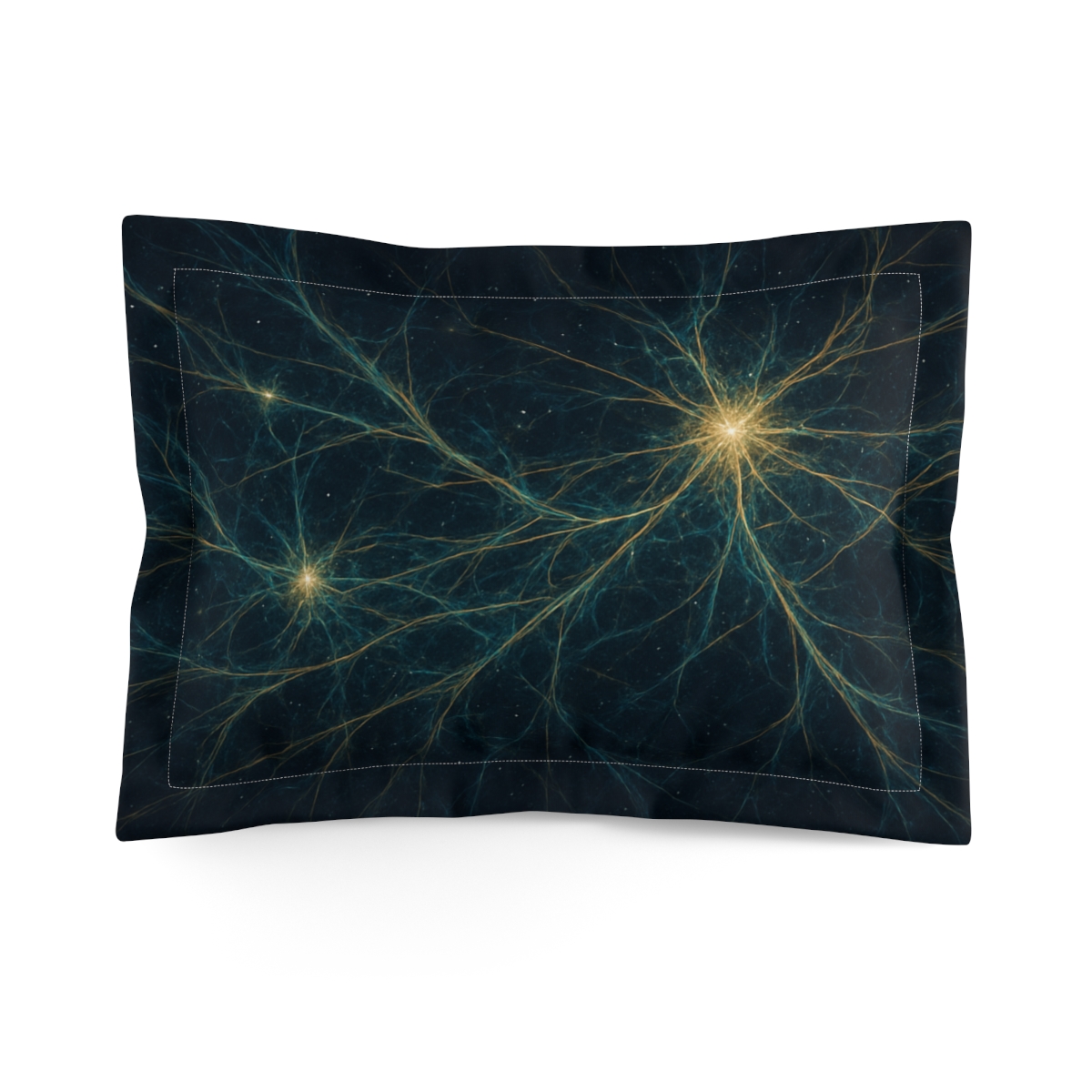Celestial Fractal Lattice unique shape pillows