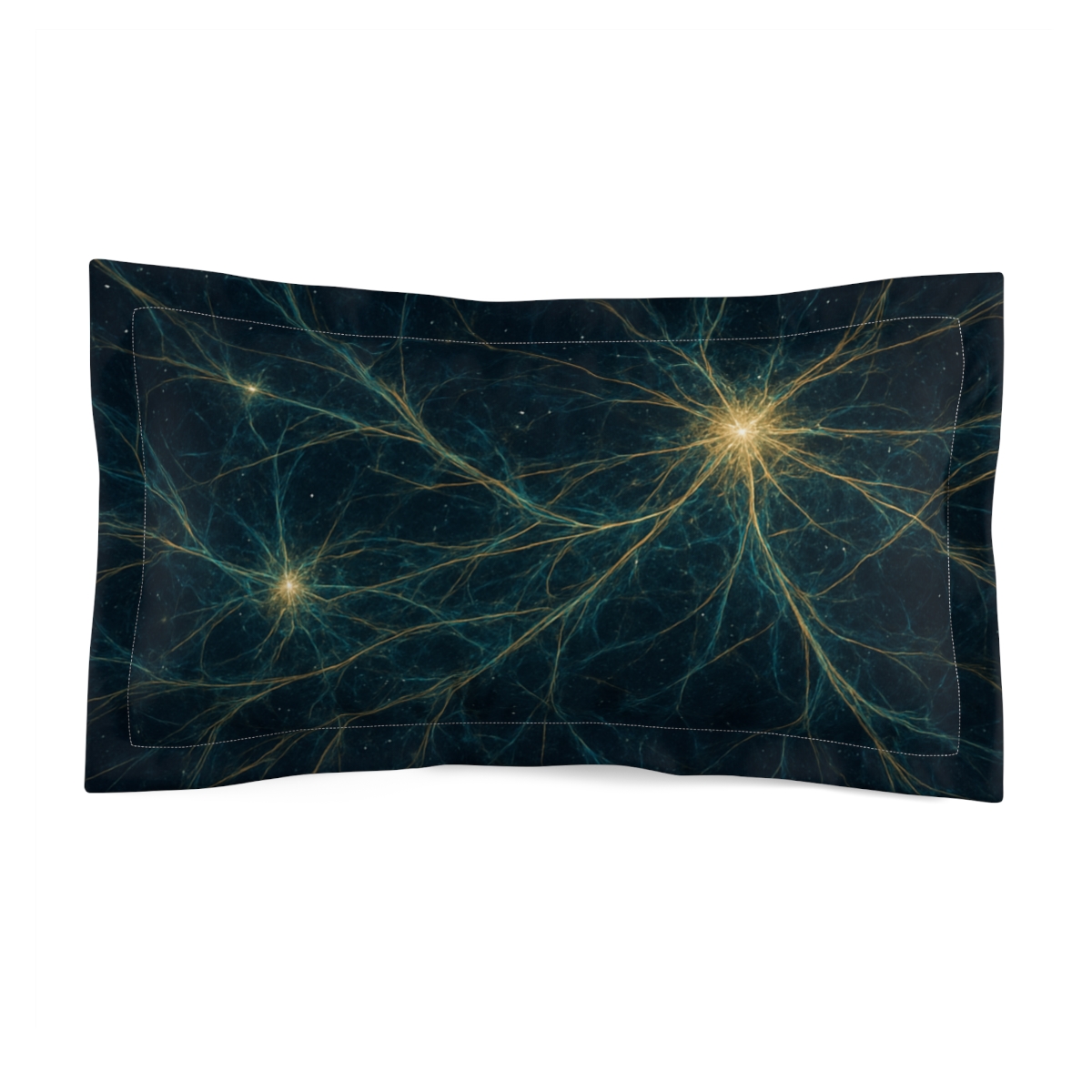 Celestial Fractal Lattice unique shape pillows