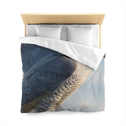 Celestial Glider Peregrine Falcon Duvet