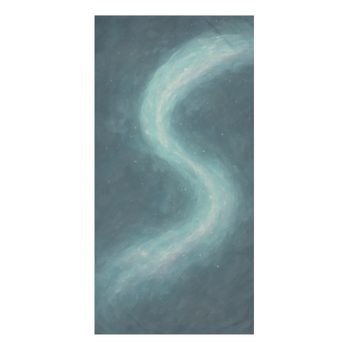 Celestial Ribbon Arc custom towels