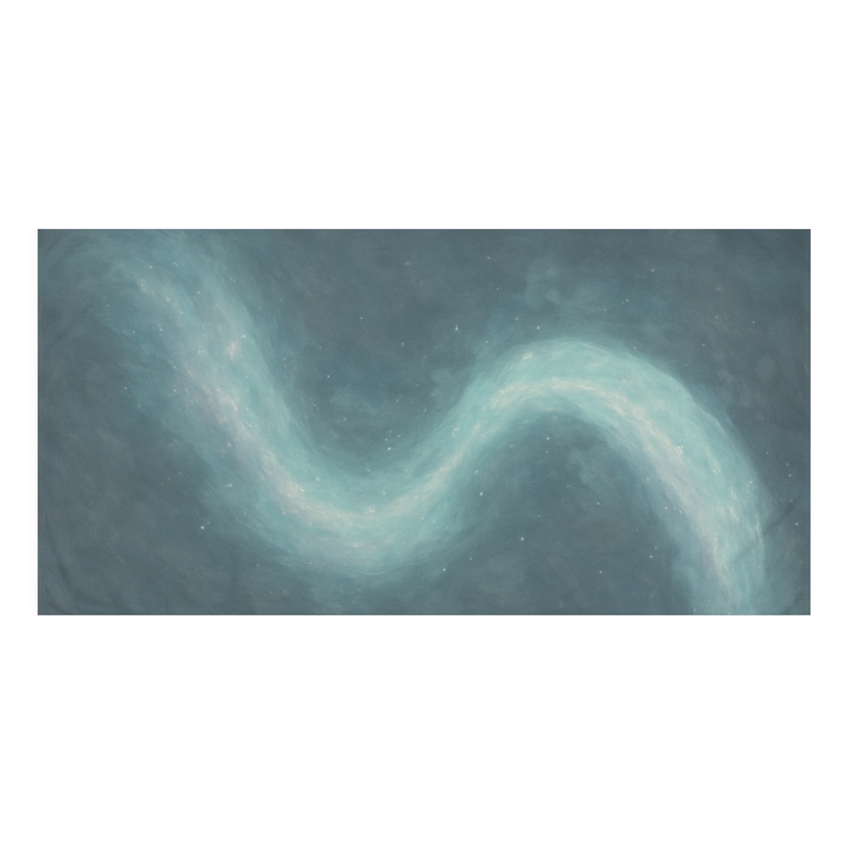 Celestial Ribbon Arc custom towels