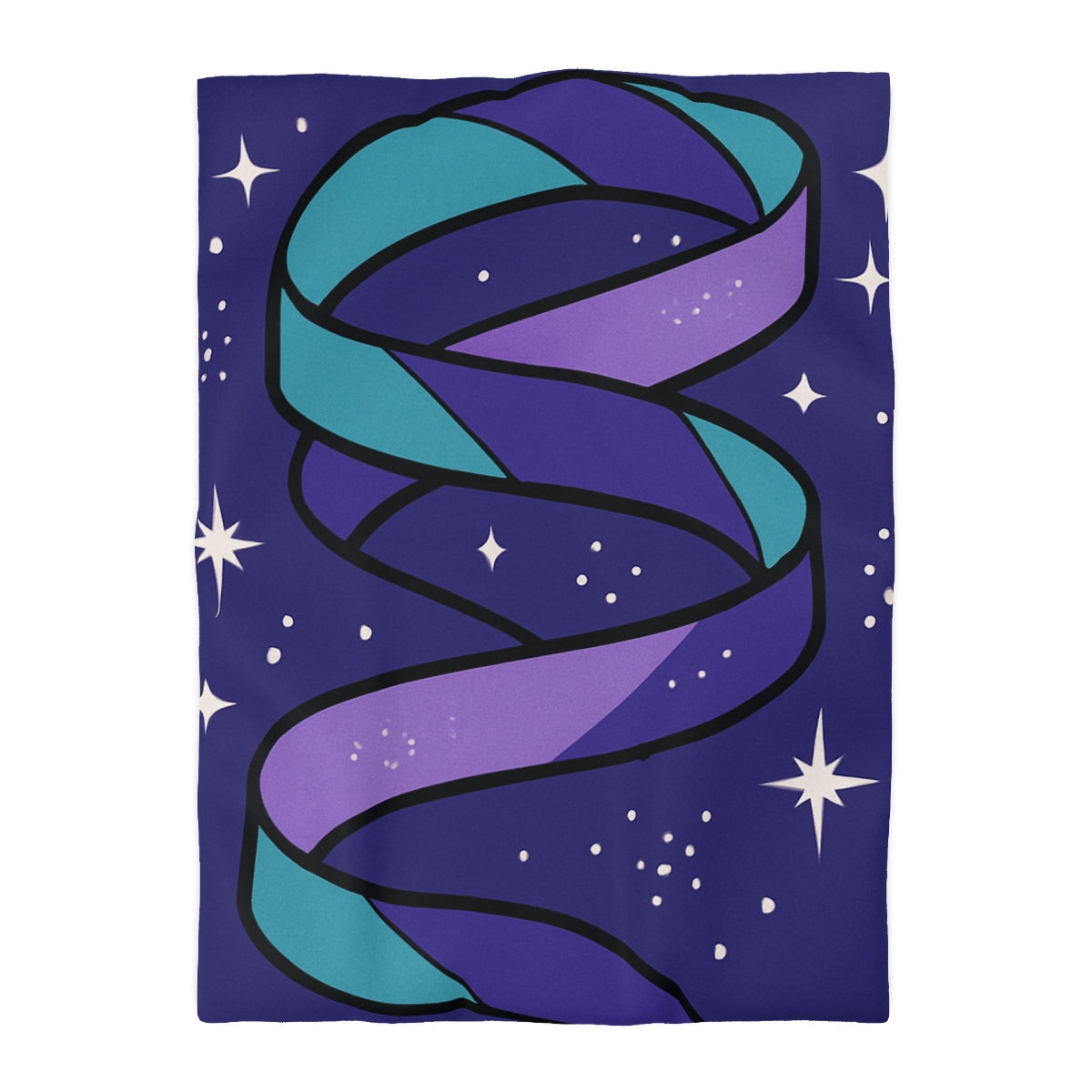 Celestial Ribbon Nebula Duvet