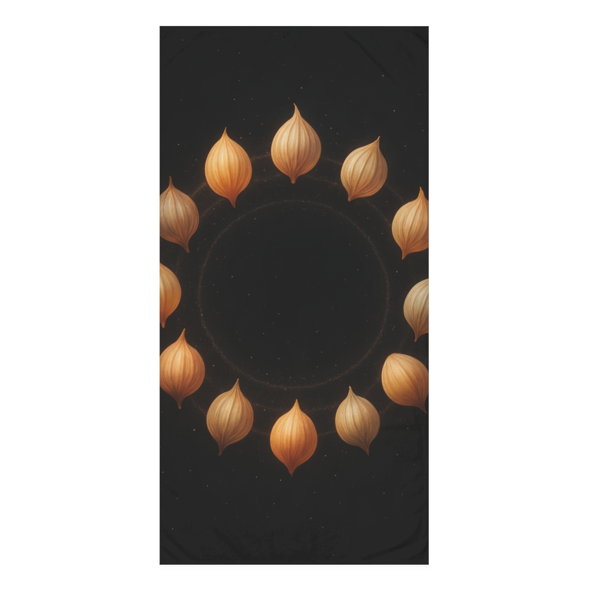 Celestial Seed Halo personalized bath towels