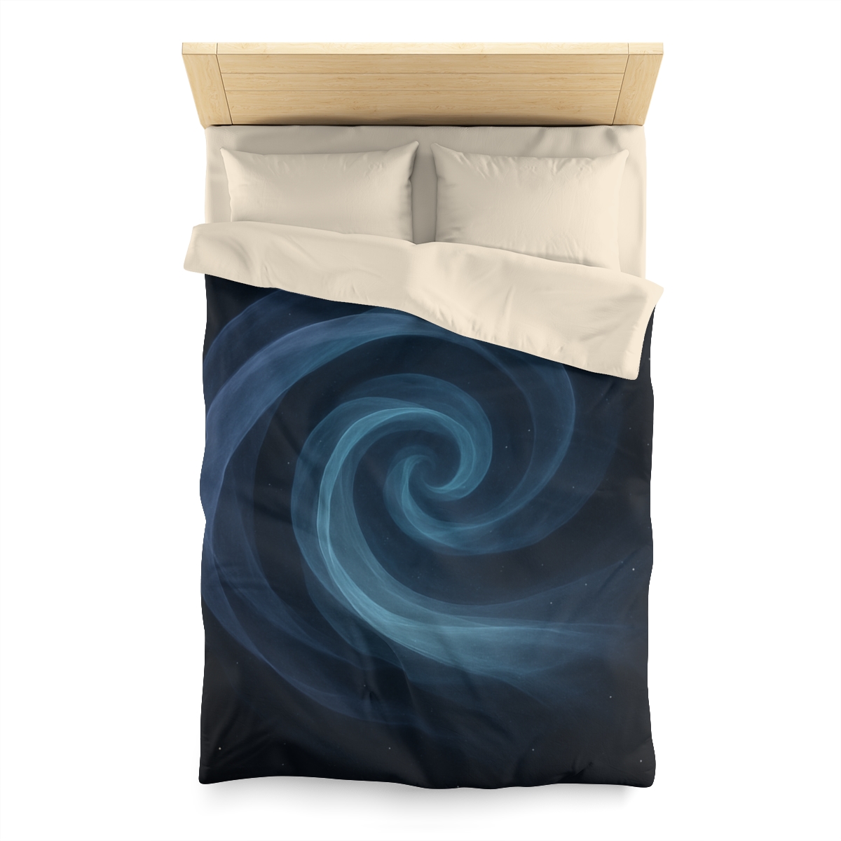 Celestial Silk Spiral stylish duvet covers