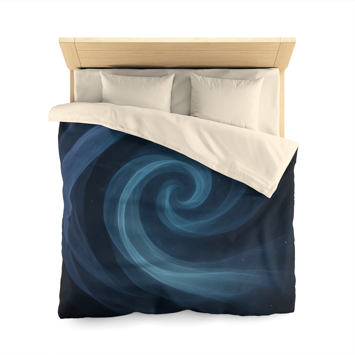 Celestial Silk Spiral stylish duvet covers