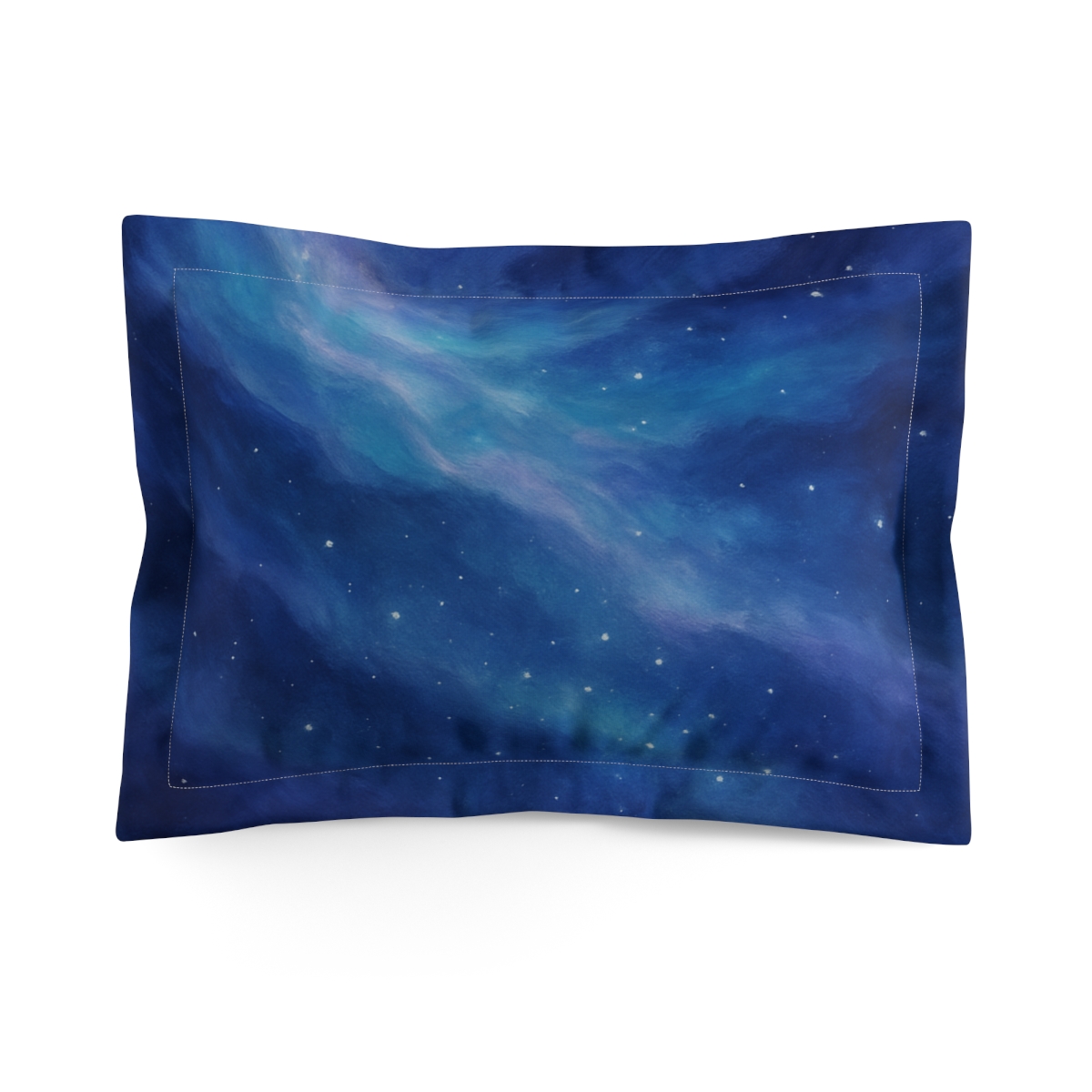 Celestial Veil Luminescence designer printed pillows