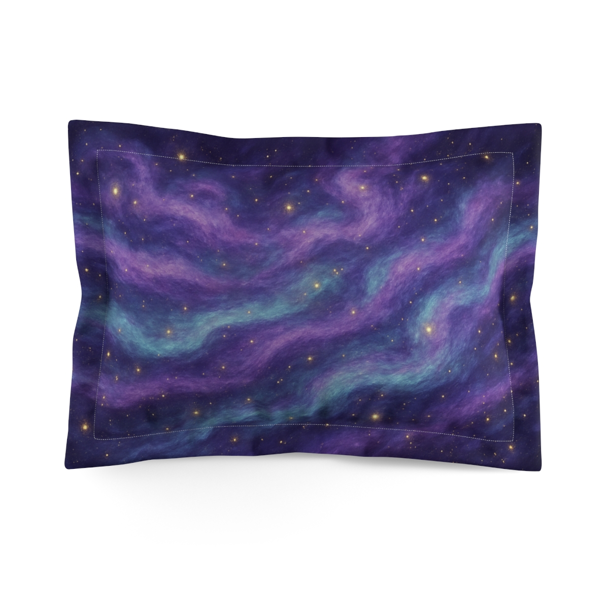 Celestial Wave Dynamics designer printed pillows