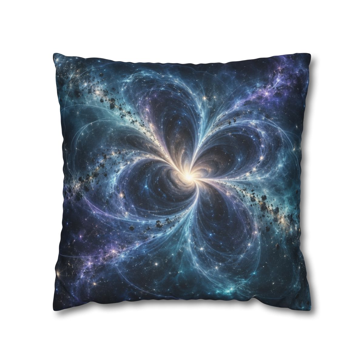 Cerulean Spacetime Bloom personalized pillow covers [AI-f45e7d83-2ca93078de13]