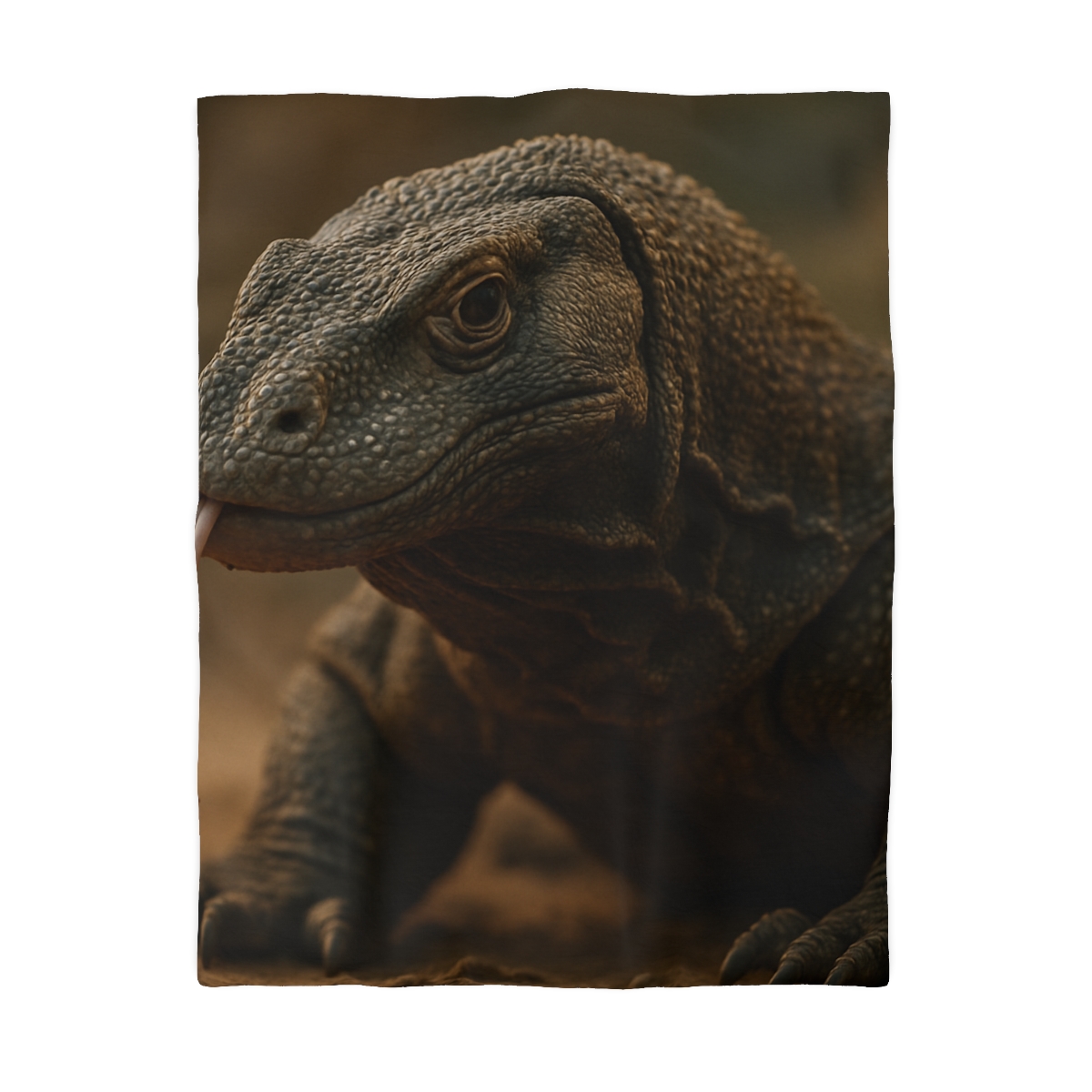 Ancient Sentinel Komodo Dragon warm winter duvets