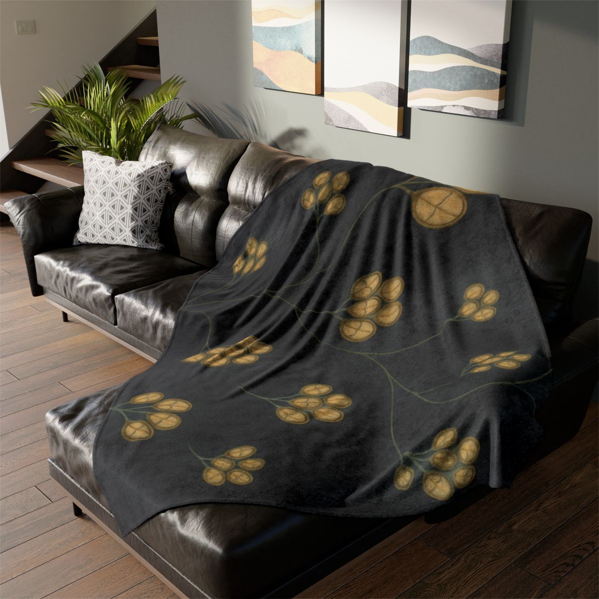 Seed Chamber Constellation decorative home blankets