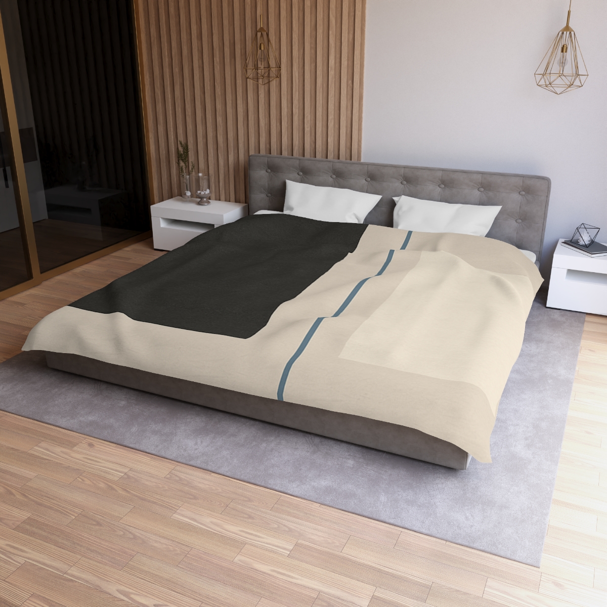 Offset Rectangle Balance unique patterned duvets