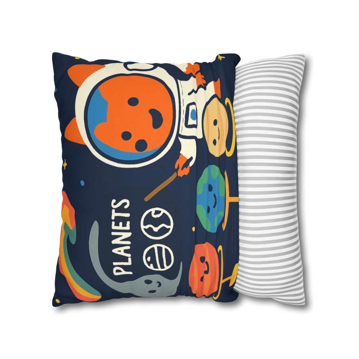 Comet Classroom With Astro Fox stylish decorative pillowcases