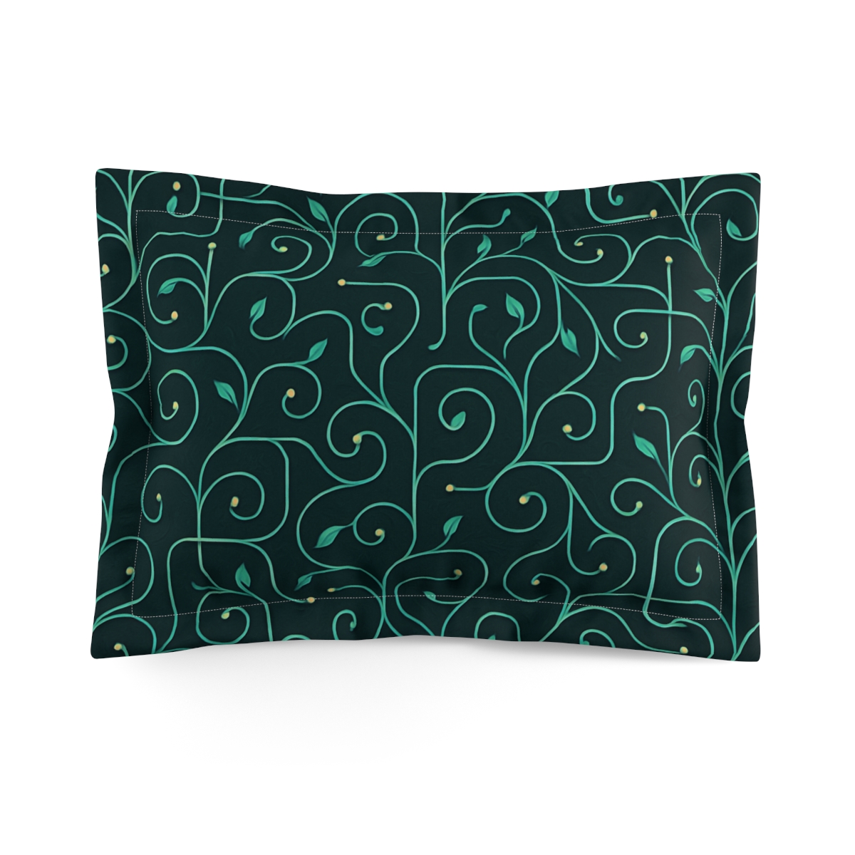 Vine Circuit Lattice stylish throw pillows