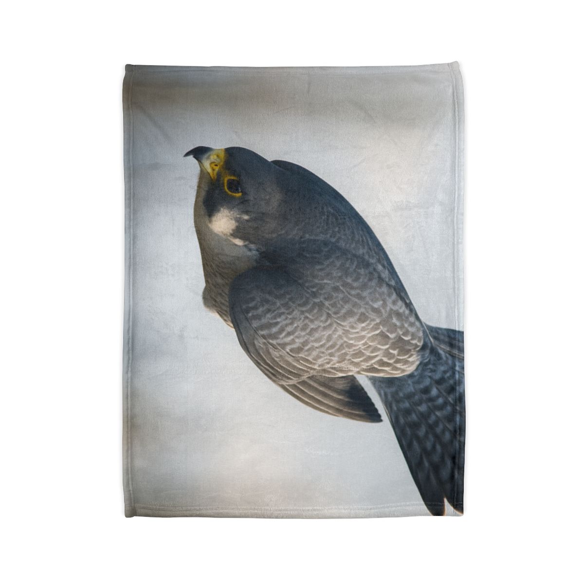 Comet Dive Peregrine Falcon soft fleece blankets