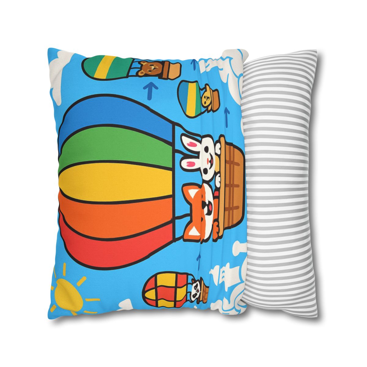 Cloud City Balloon Race custom pillow cases