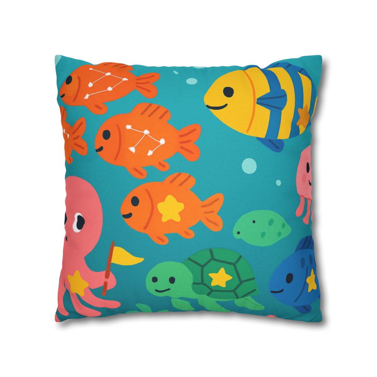 Underwater Galaxy Parade comfortable bedding pillow covers