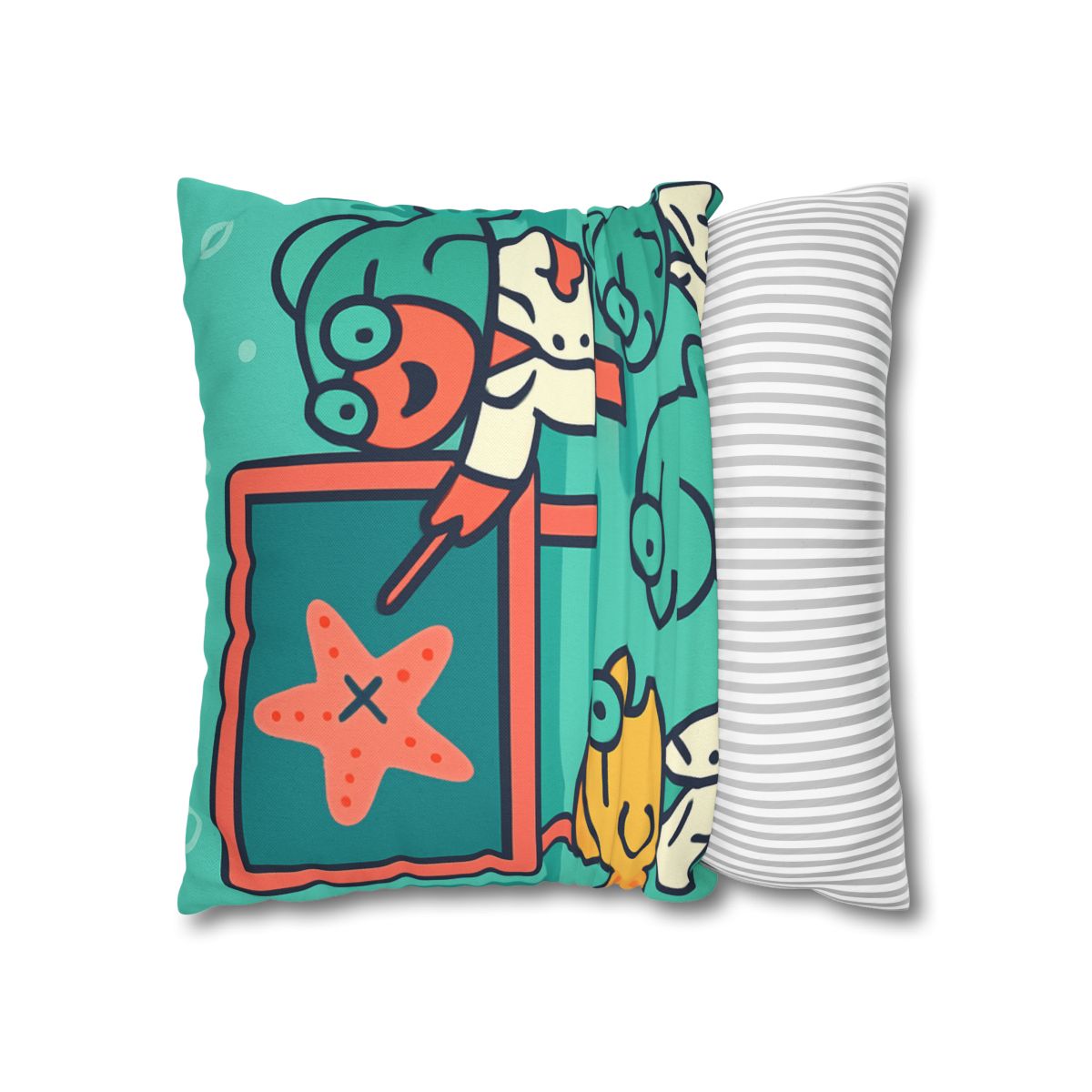Coral School Of Scientists custom pillow cases