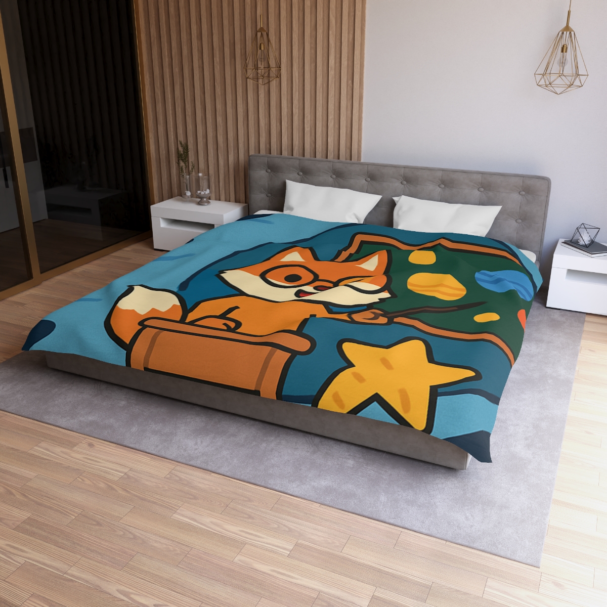 Comet Classroom With The Curious Fox warm winter duvets