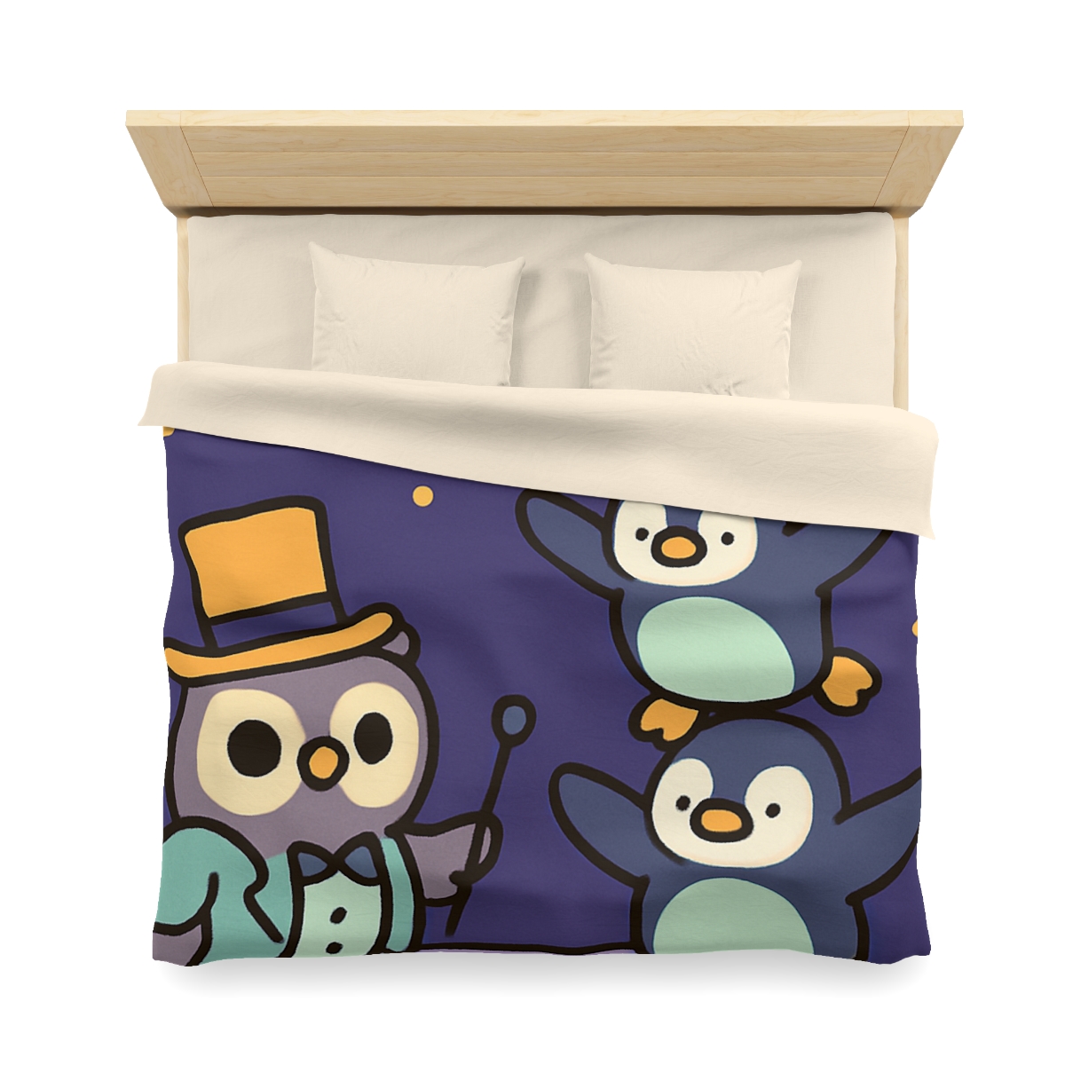 Moonlight Feather Circus stylish duvet covers