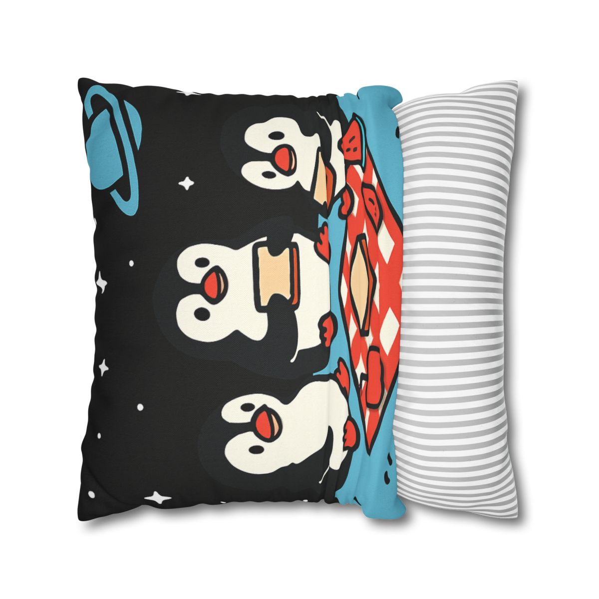 Planet Picnic Penguins custom pillow cases
