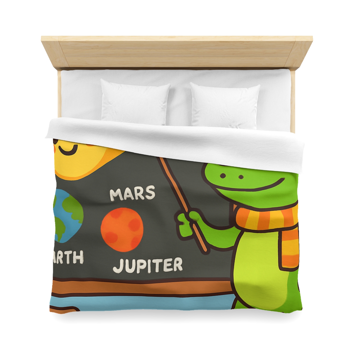 Comet Classroom Gecko custom duvets