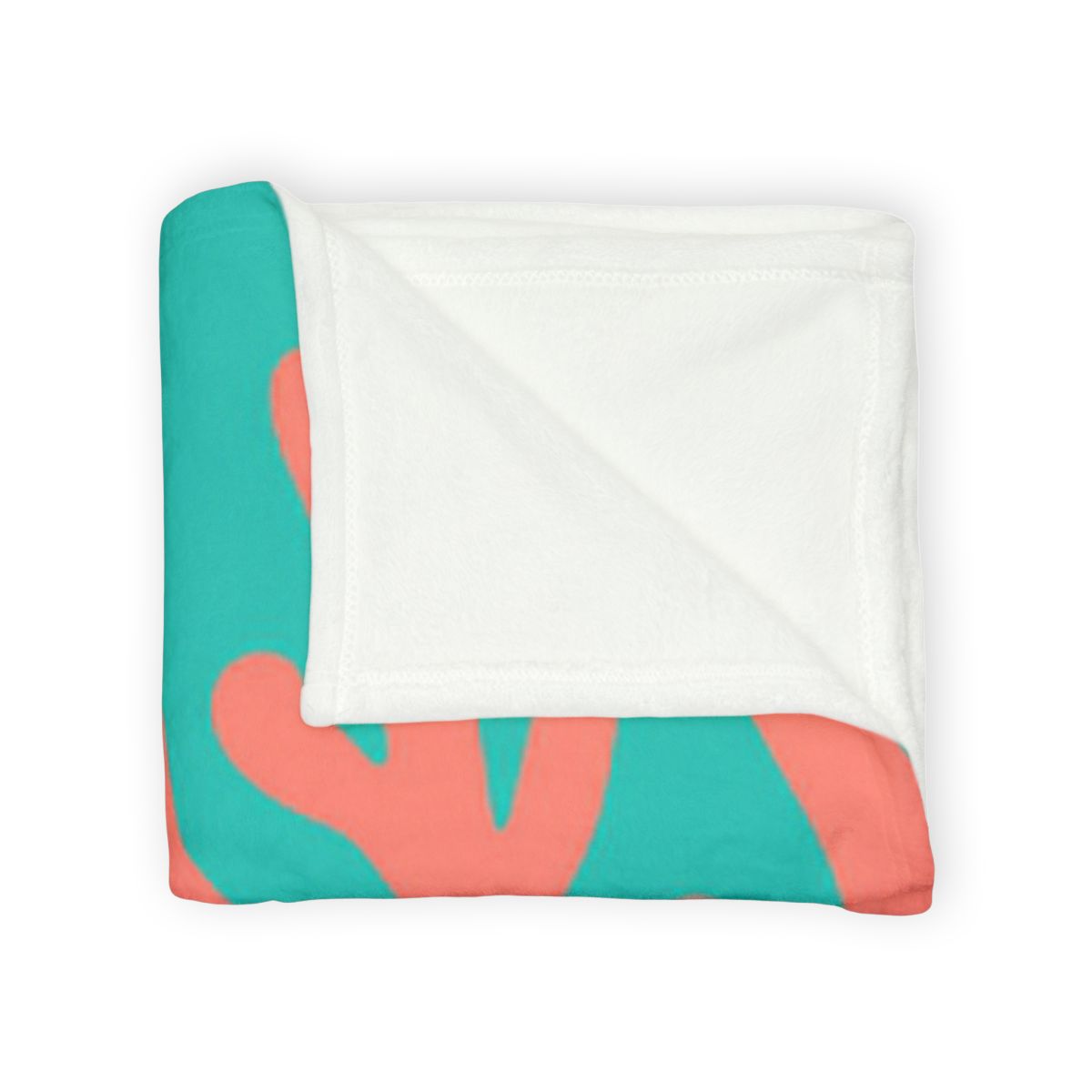 Coral City Snail Parade designer printed blankets