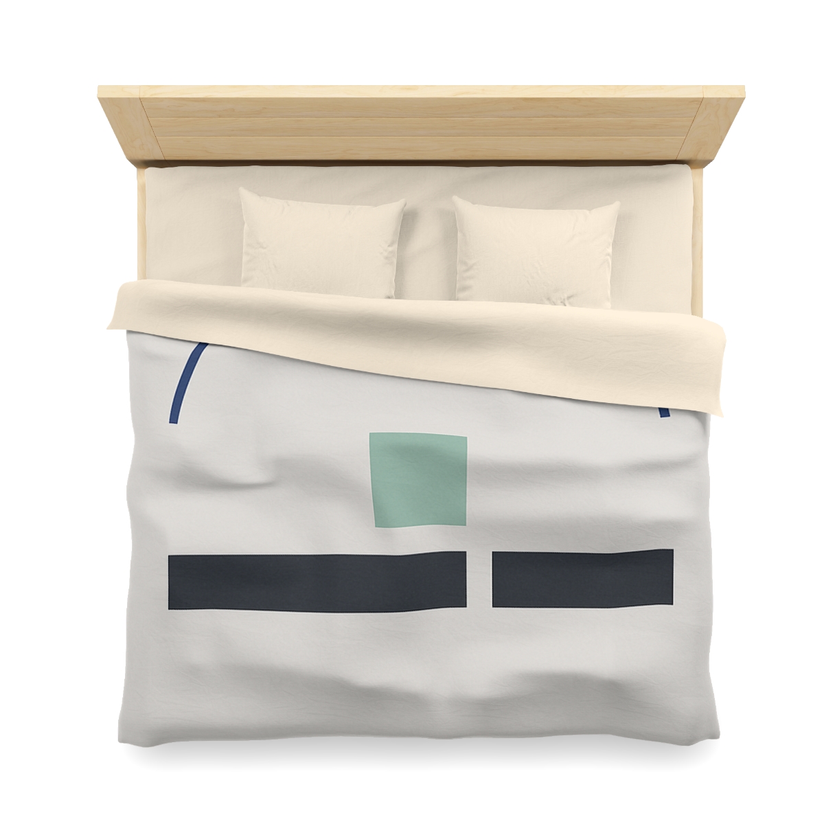 Arc Bridge Over Split Bars personalized bedding duvets