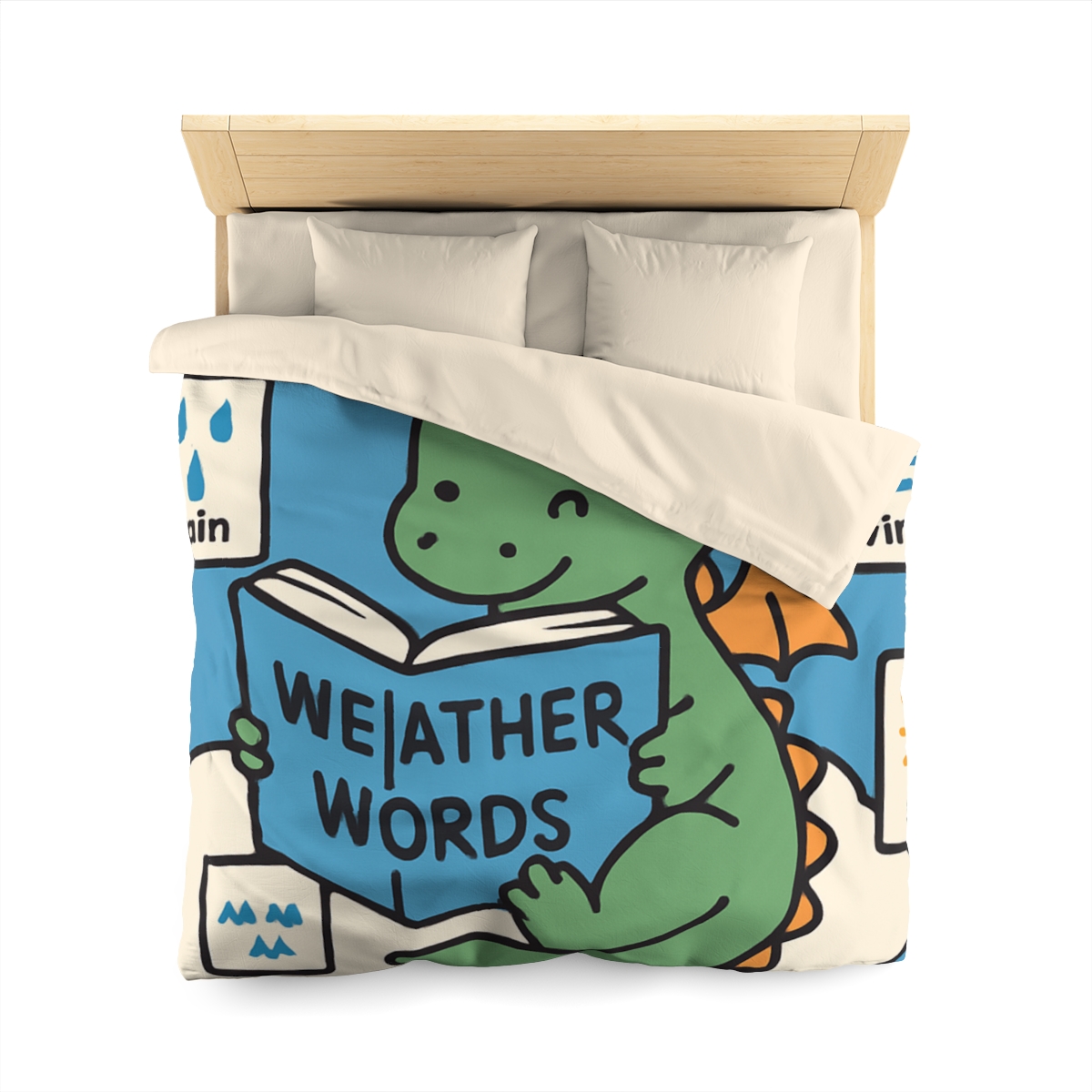 Cloud Library Dragon custom duvets