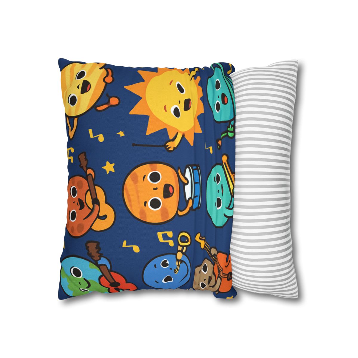 Planetary Music Band designer print pillow cases
