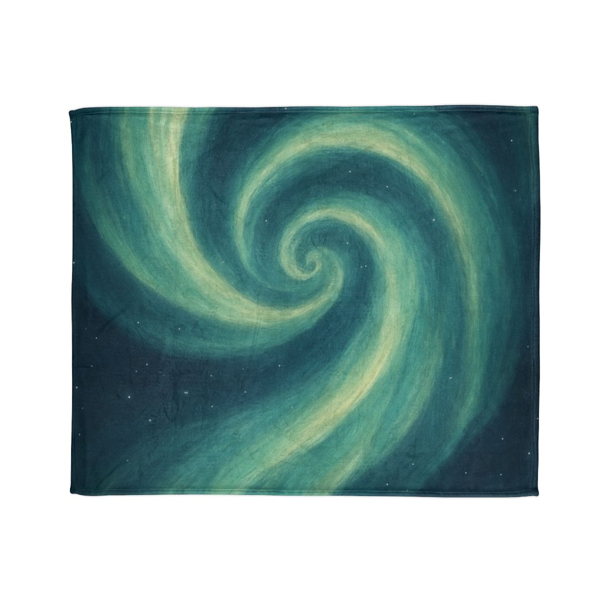 Aurora Spiral Veil soft fleece blankets