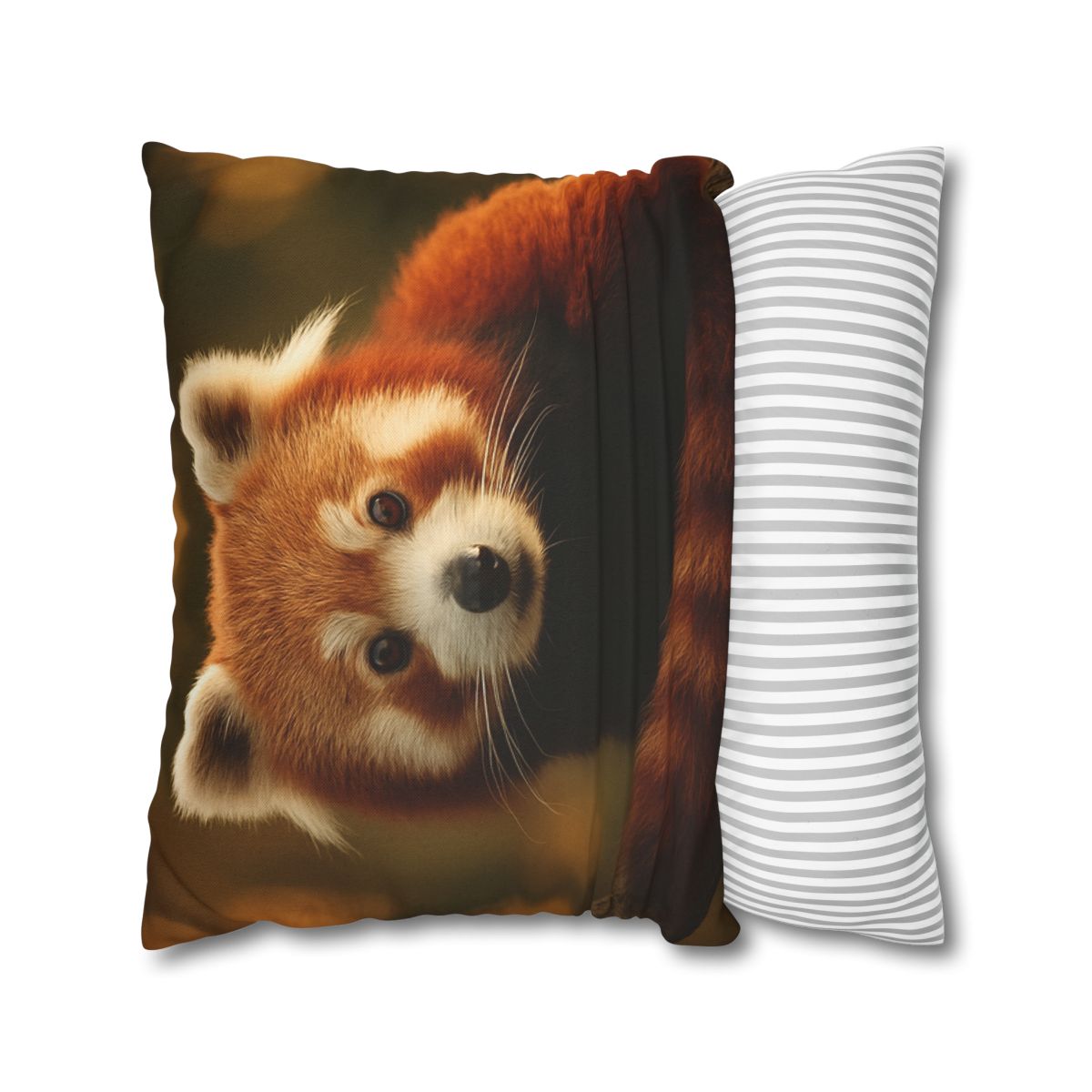 Crimson Whisper Red Panda unique gift pillow cases