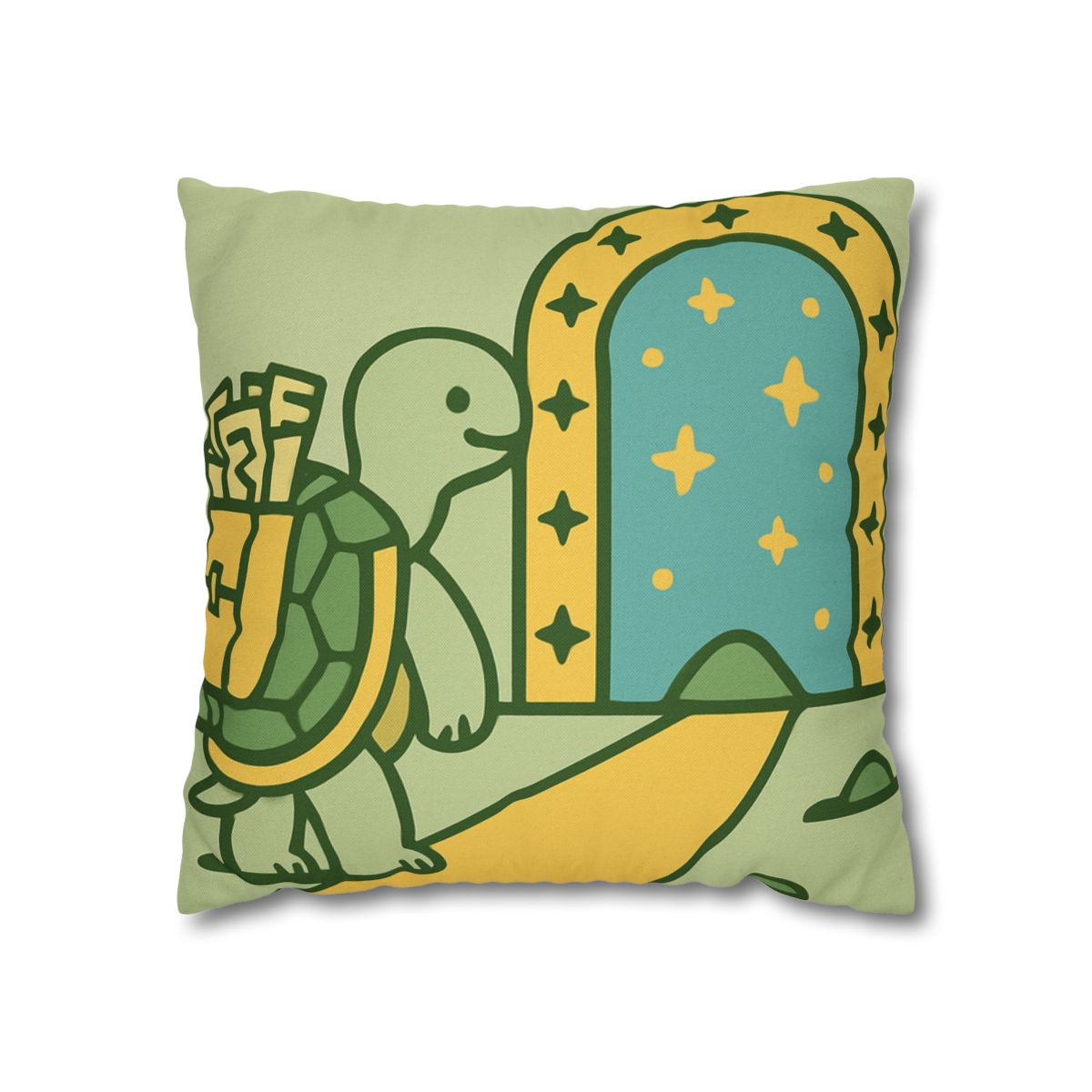 Time-Traveling Tortoise stylish decorative pillowcases