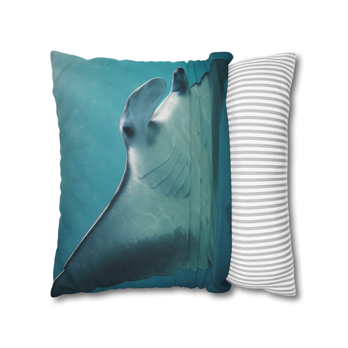 Silent Glide Manta Ray comfortable bedding pillow covers