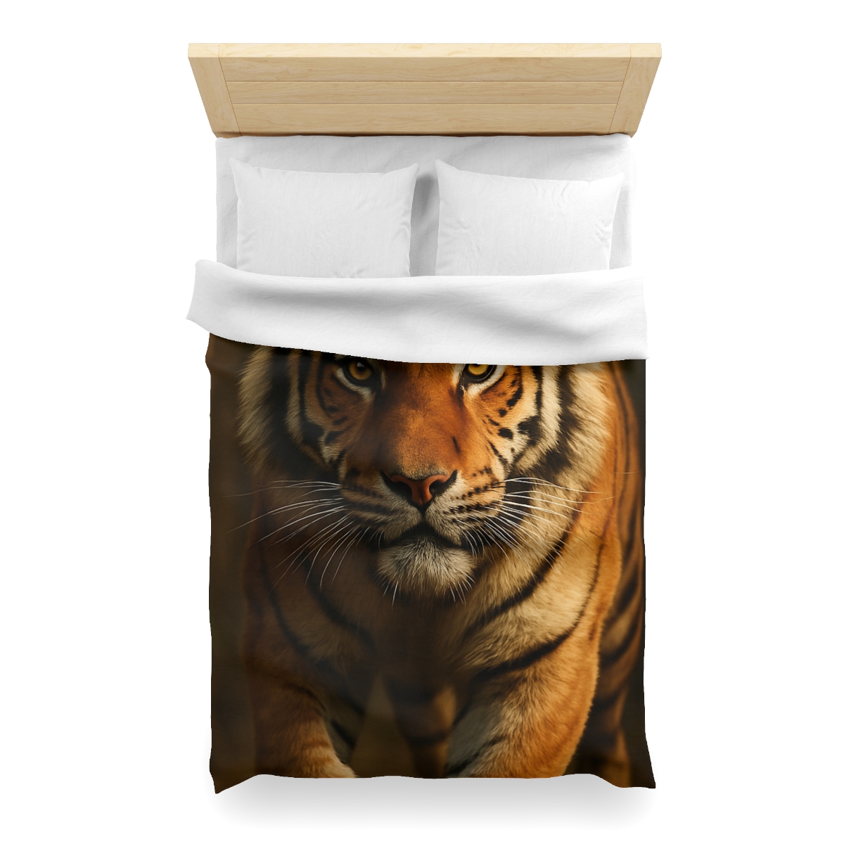 Amber Stalker Bengal Tiger personalized bedding duvets