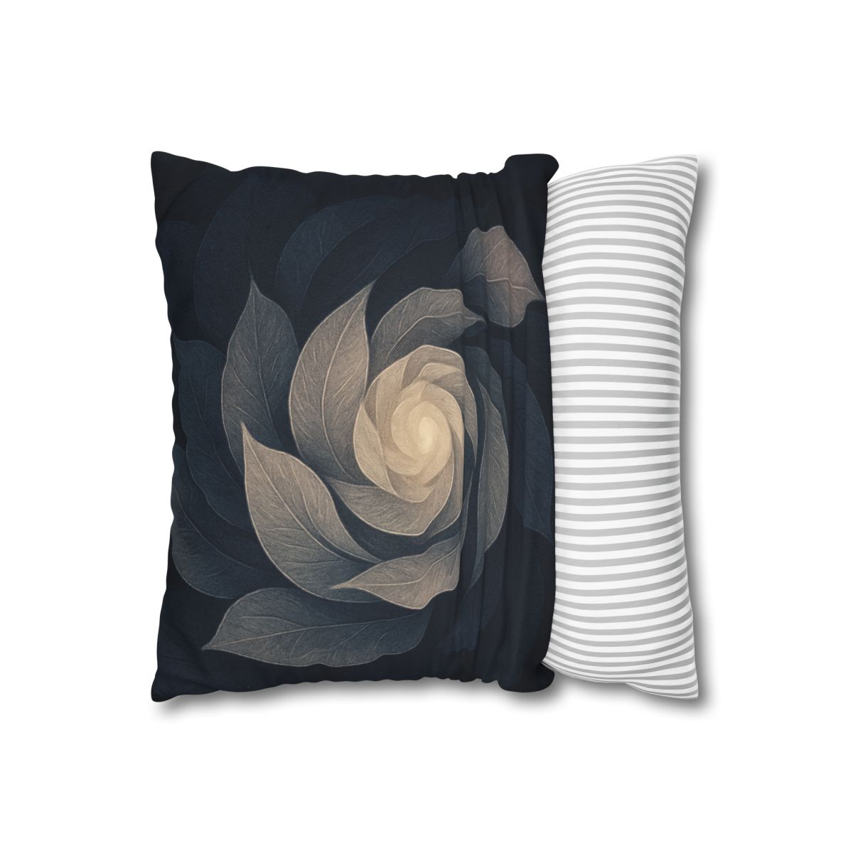 Petal Shadow Helix stylish decorative pillowcases