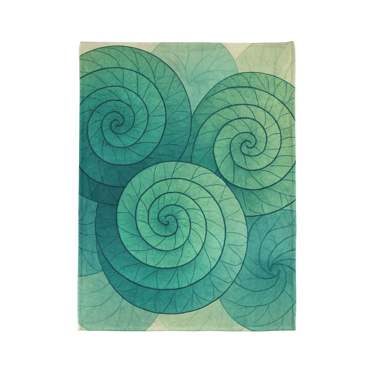 Vein Spiral Canopy trendy patterned blankets