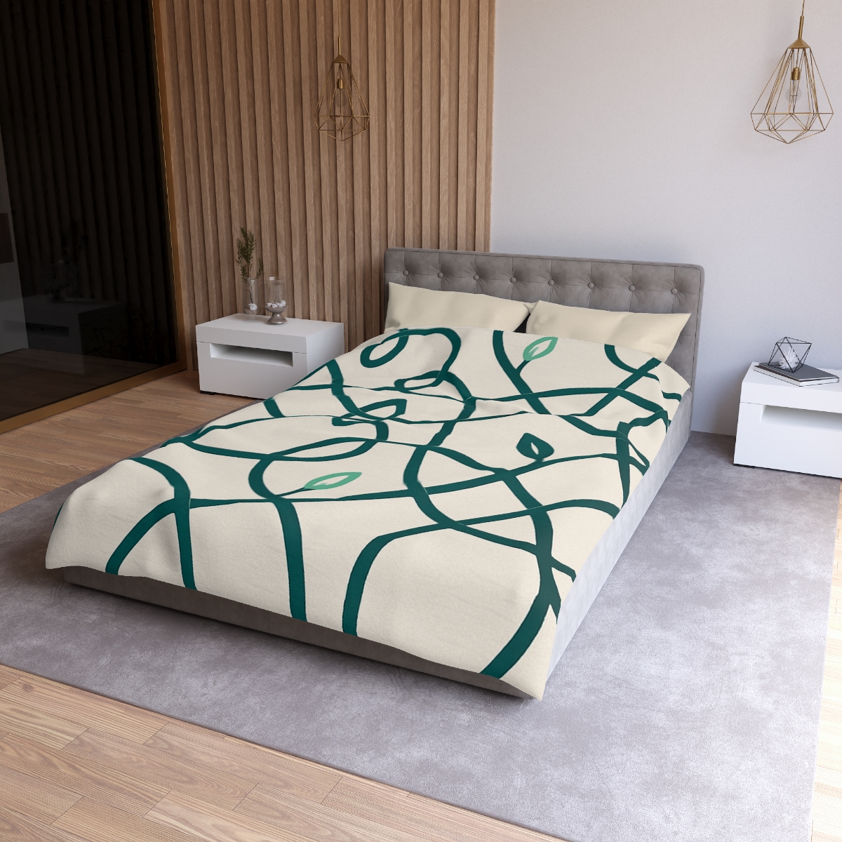 Vine Circuit Interlace warm winter duvets