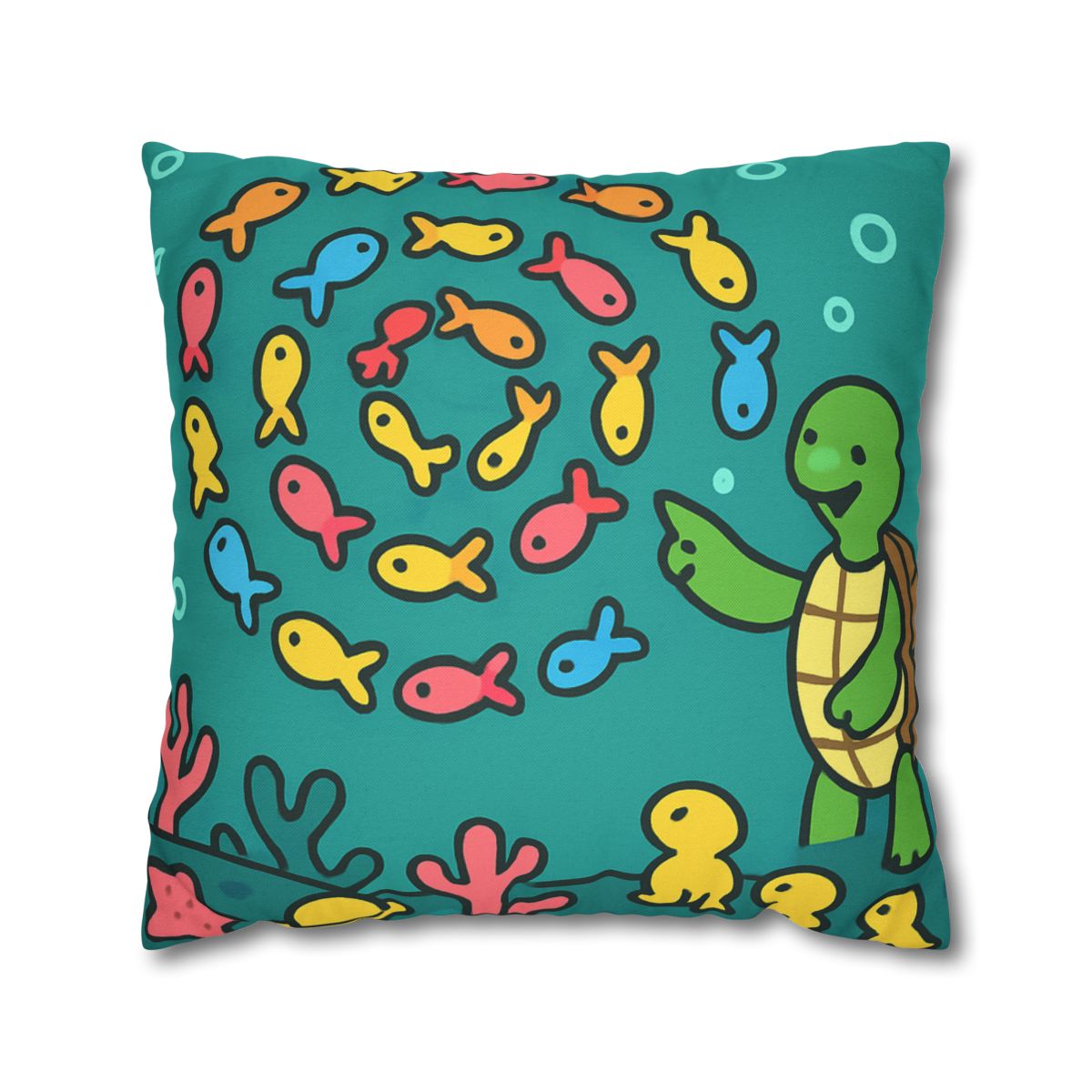 Galaxy Reef School Of Fish stylish decorative pillowcases