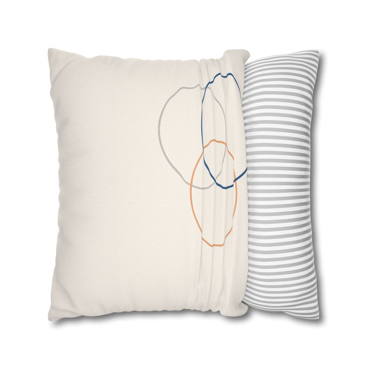 Orbiting Ring Triad trendy patterned pillow cases