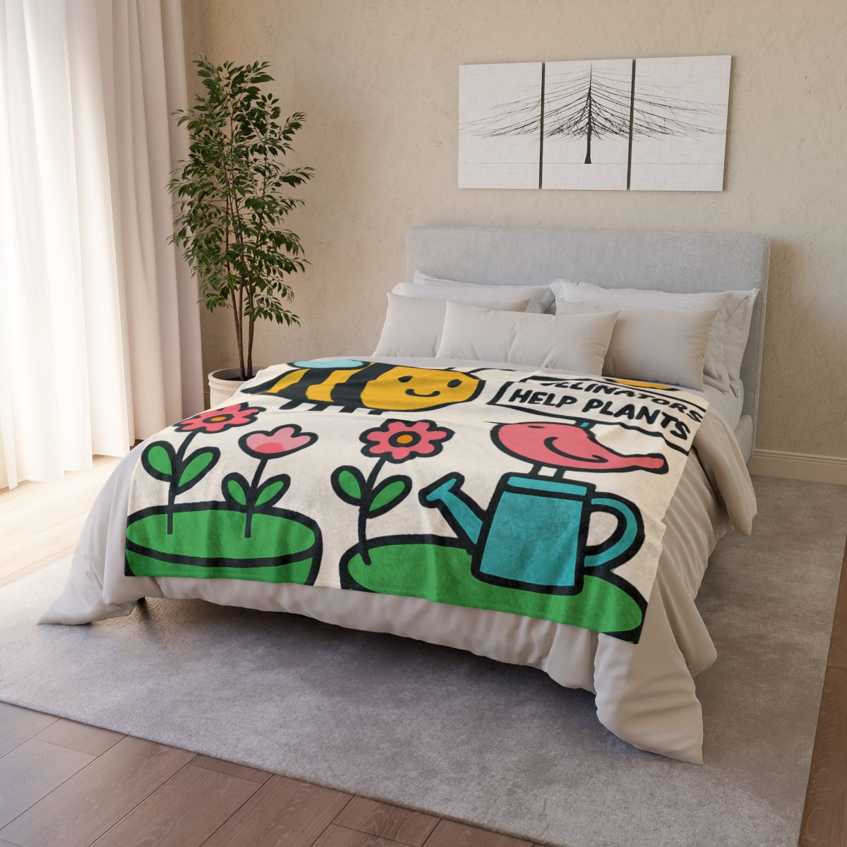 Sky Garden Of Floating Islands And Pollinator Facts warm winter blankets