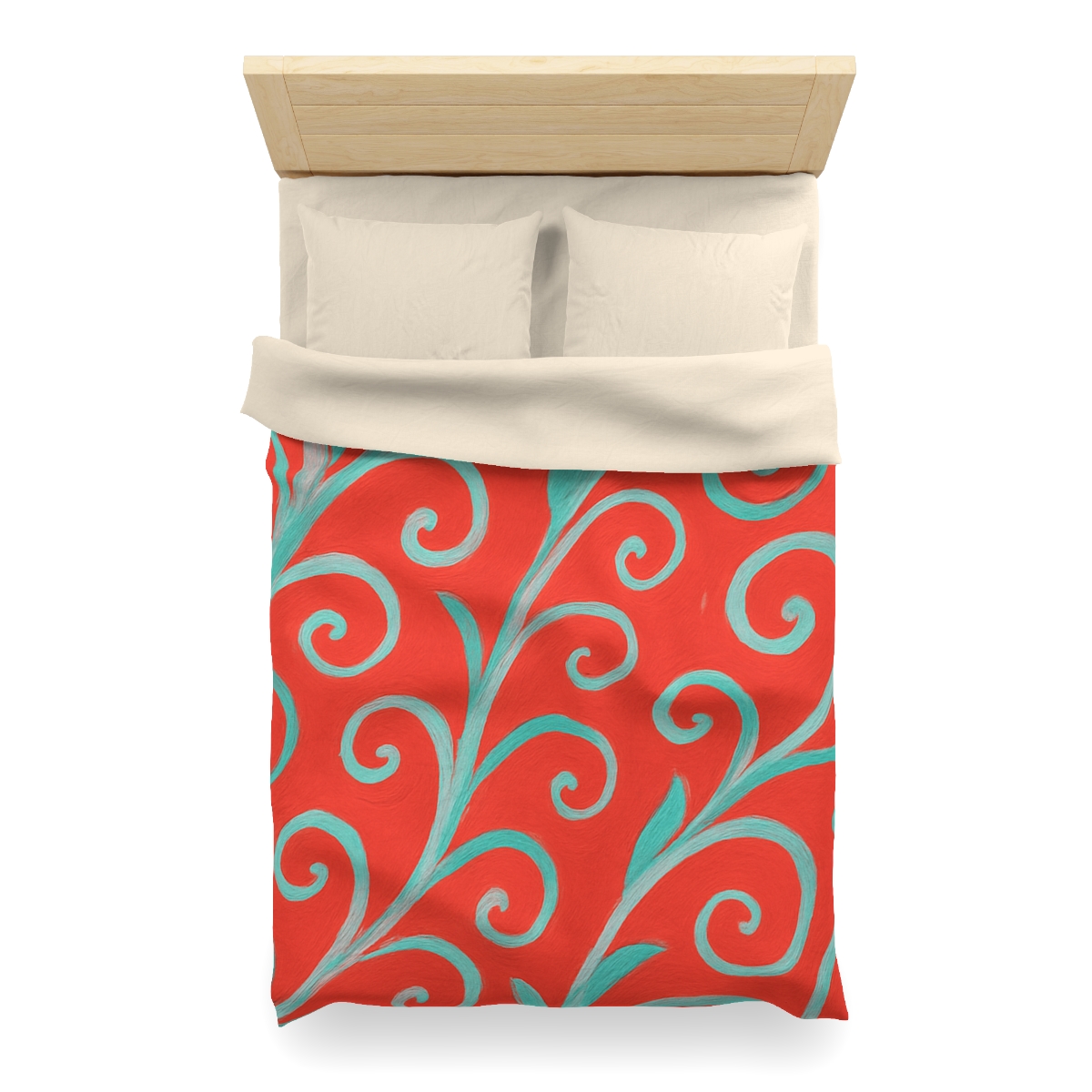 Tendril Ribbon Parade unique patterned duvets