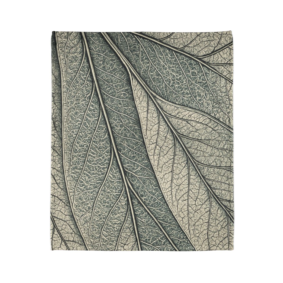 Vein Map Filigree designer printed blankets