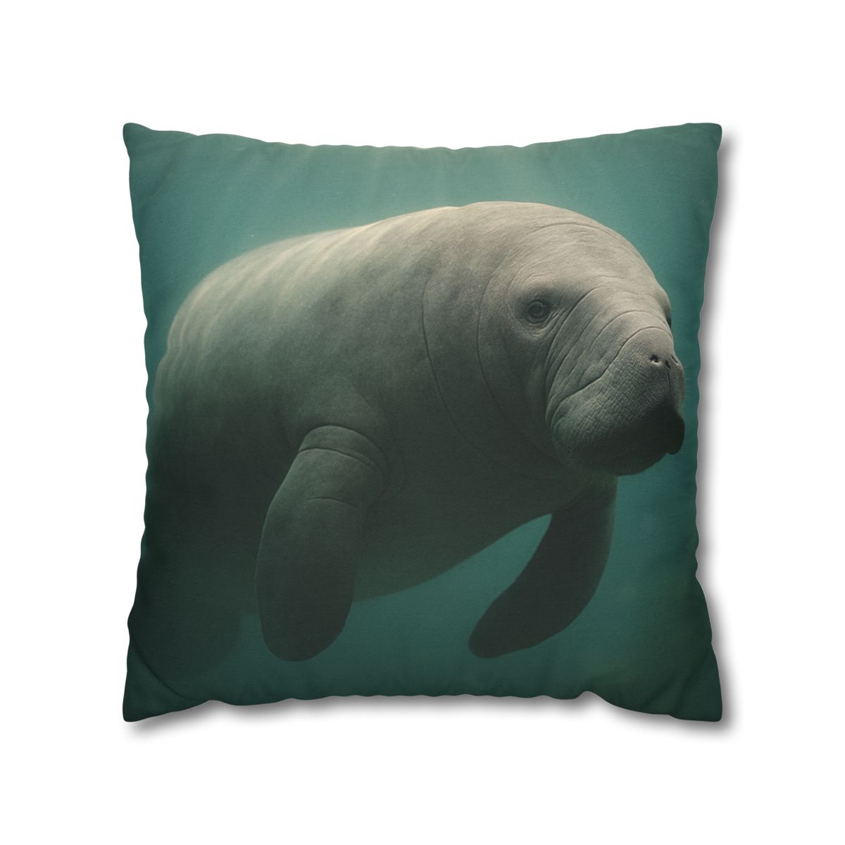Dawn Drift Manatee personalized pillow covers
