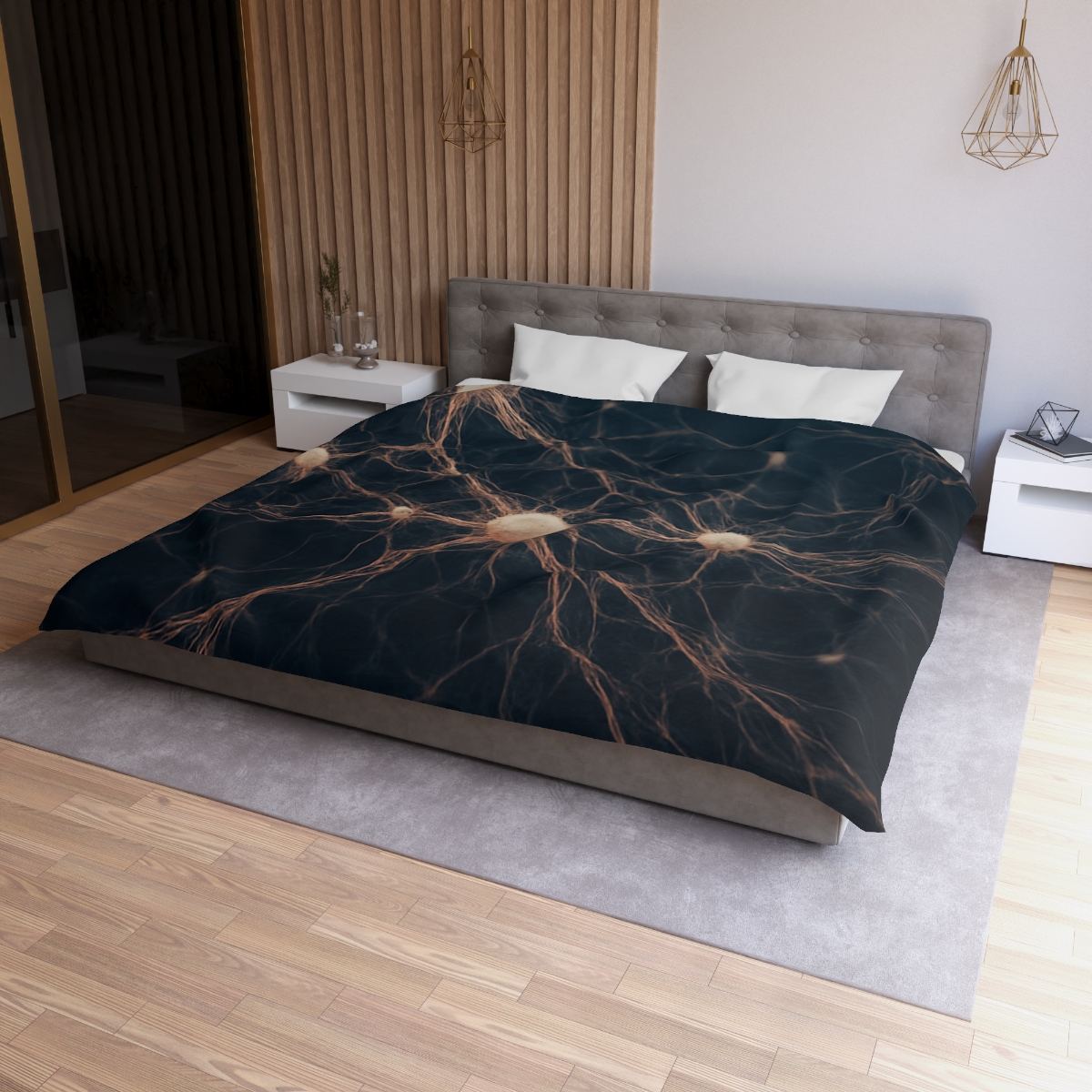 Cosmic Web Filament personalized bedding duvets