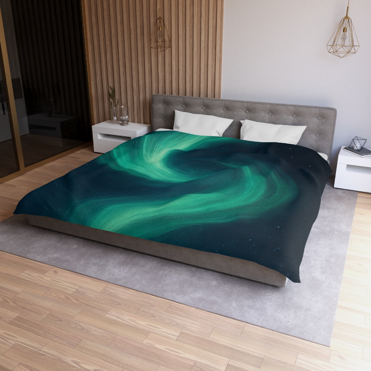 Aurora Spiral Starwake stylish duvet covers