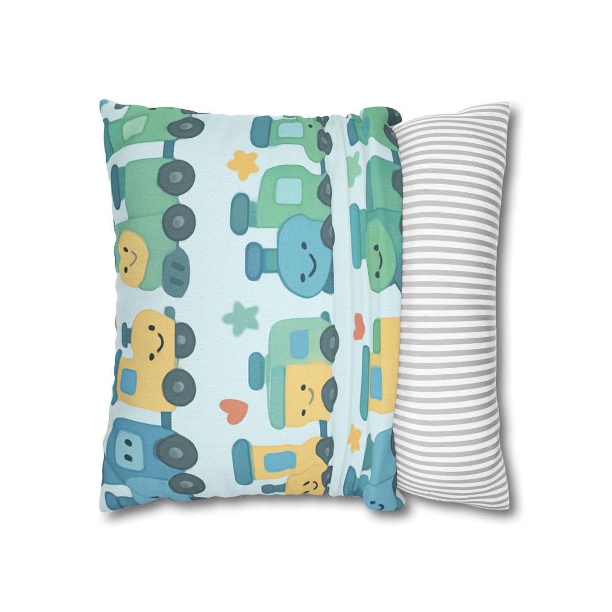 Cheerful Train Adventure Pillow Cases (2 Pack)